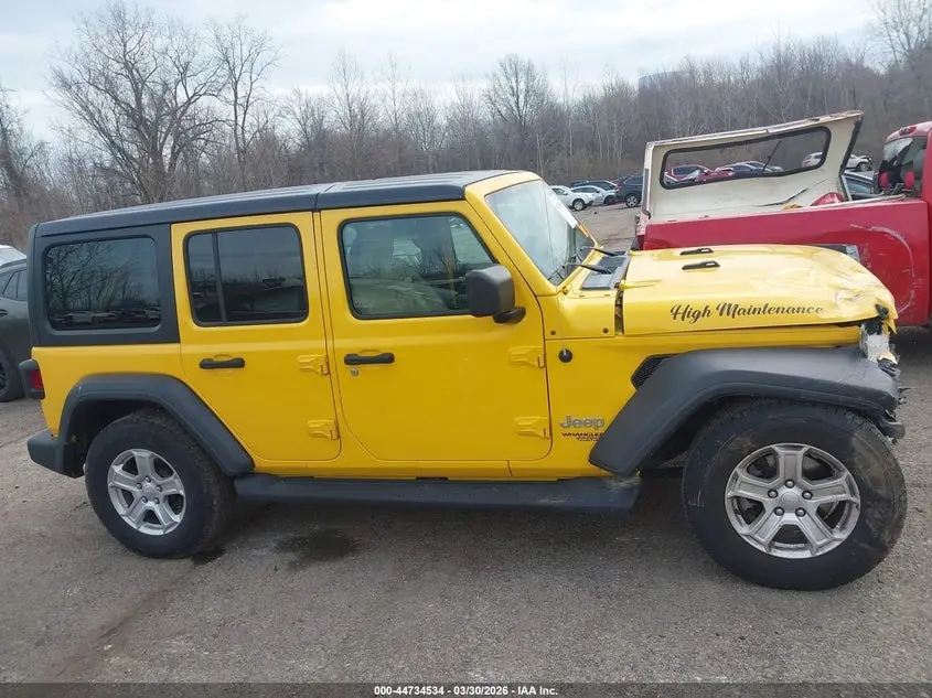 2018 JEEP WRANGLER UNLIMITED SPORT S 4X4