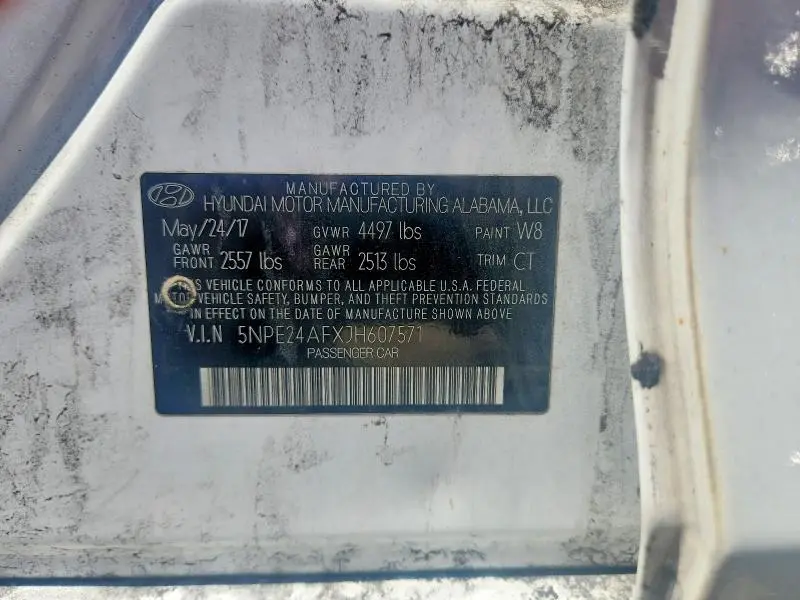 2018 HYUNDAI SONATA SE  