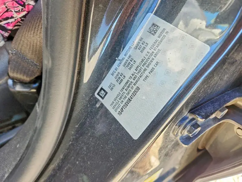 2014 BUICK VERANO PREMIUM  