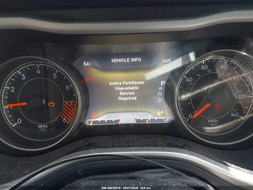 2015 JEEP CHEROKEE LIMITED