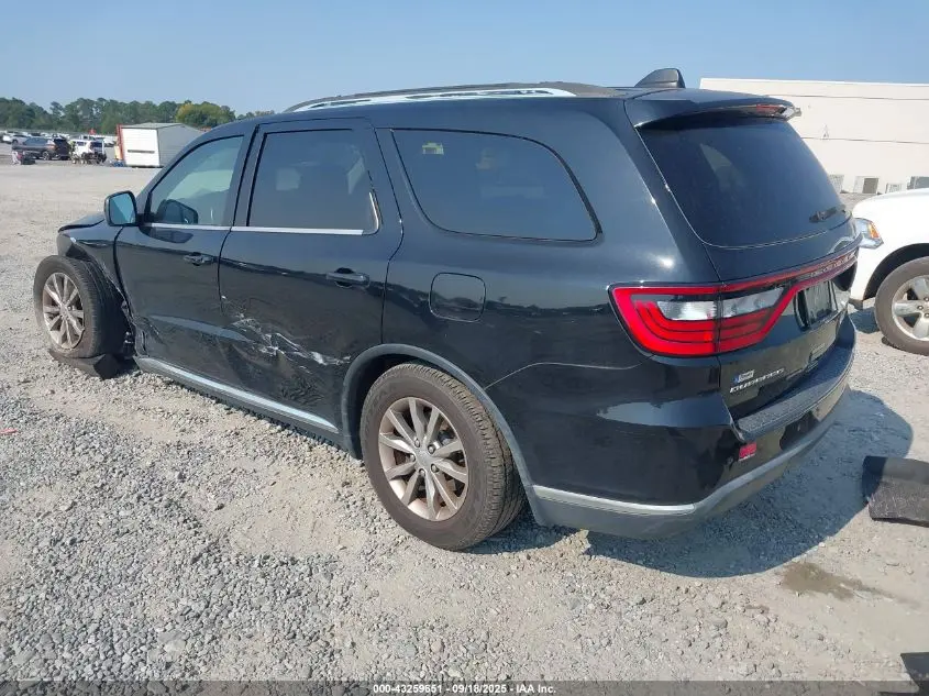 2017 DODGE DURANGO SXT RWD