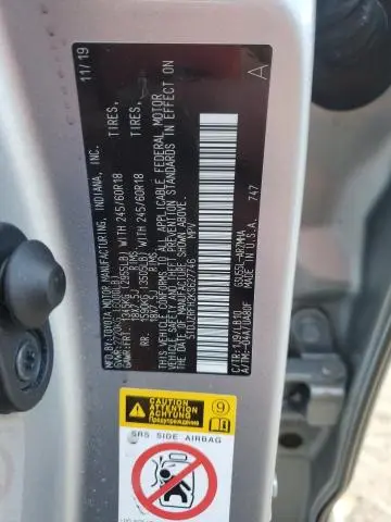 2019 TOYOTA HIGHLANDER SE  