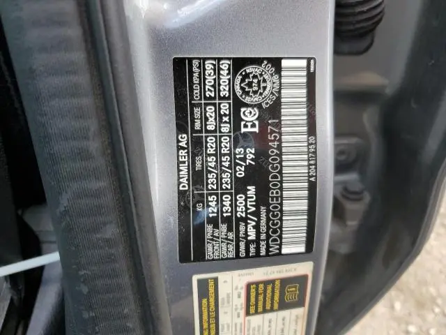 2013 MERCEDES-BENZ GLK 250 BLUETEC  