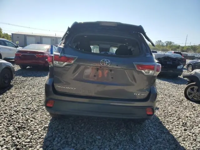 2016 TOYOTA HIGHLANDER XLE  