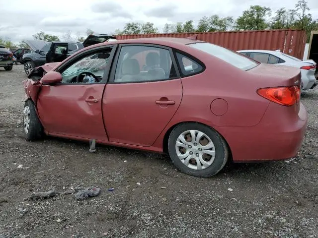 2010 HYUNDAI ELANTRA BLUE  