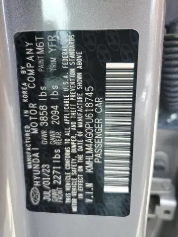 2023 HYUNDAI ELANTRA SEL  