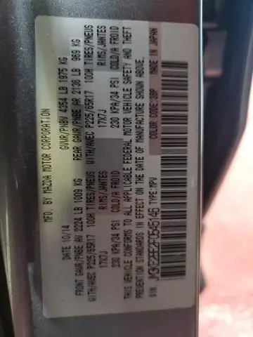 2015 MAZDA CX-5 SPORT  