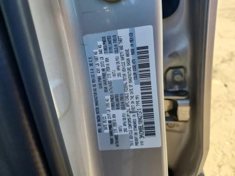 2022 MAZDA CX-30 SELECT  
