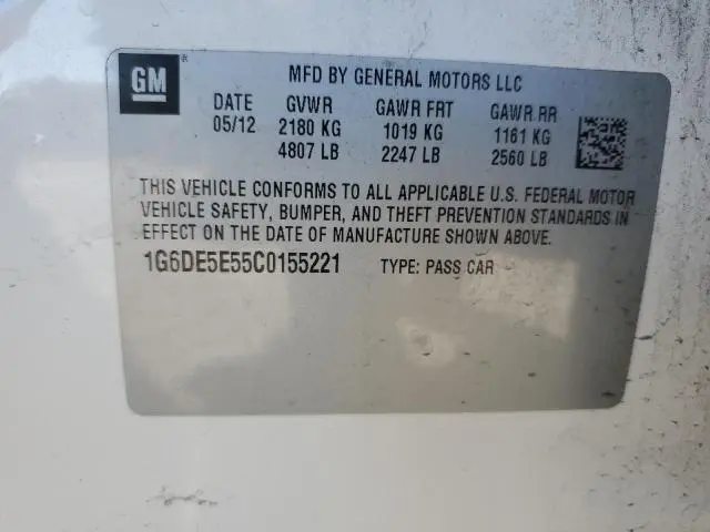 2012 CADILLAC CTS LUXURY COLLECTION  