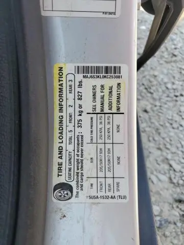 2019 FORD ECOSPORT TITANIUM  