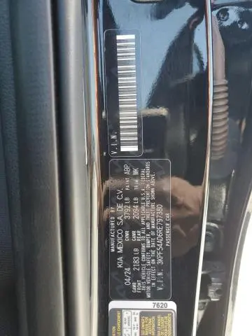 2024 KIA FORTE GT LINE  