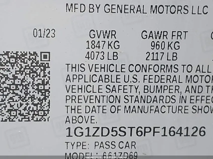 2023 CHEVROLET MALIBU FWD 1LT