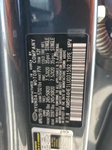 2020 HYUNDAI PALISADE SEL  