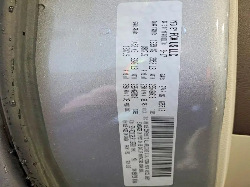 2018 CHRYSLER PACIFICA TOURING L PLUS  