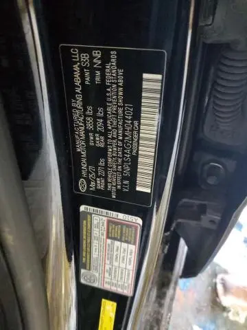 2021 HYUNDAI ELANTRA SEL  