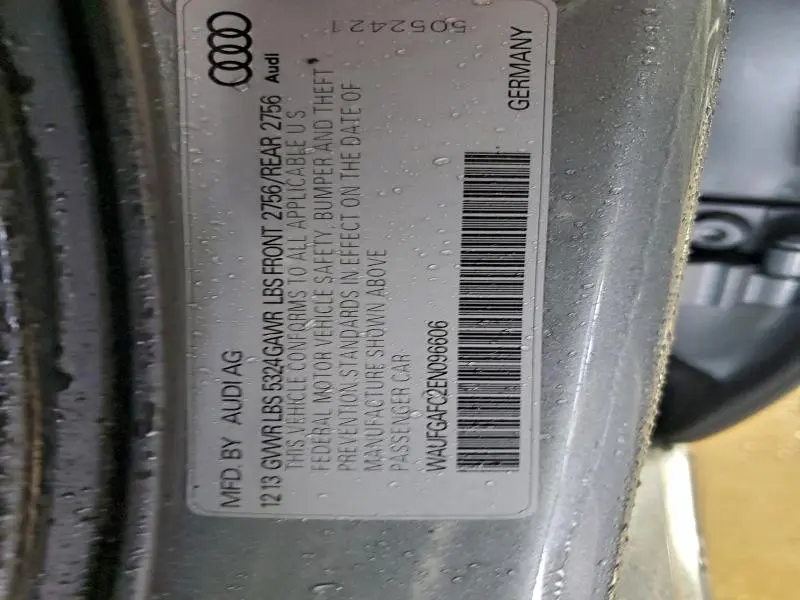 2014 AUDI A6 PREMIUM PLUS  