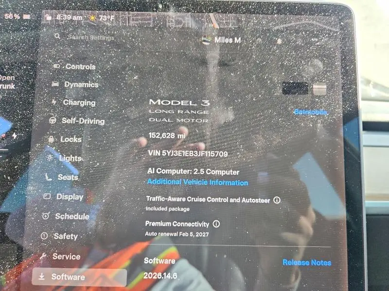2018 TESLA MODEL 3   