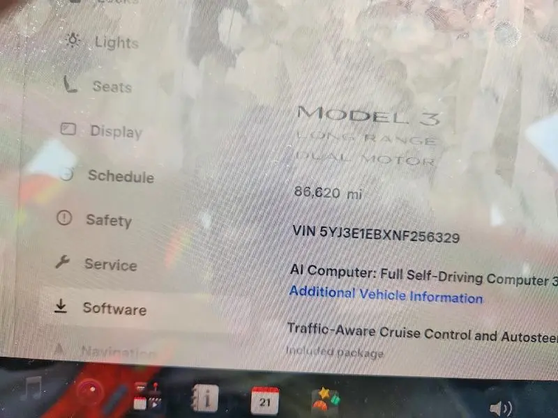 2022 TESLA MODEL 3   