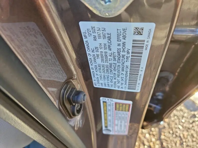 2022 HONDA CR-V TOURING  