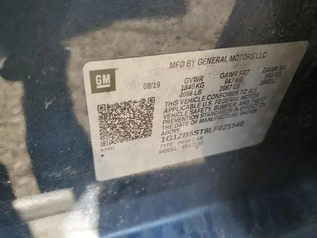 2020 CHEVROLET MALIBU LS  