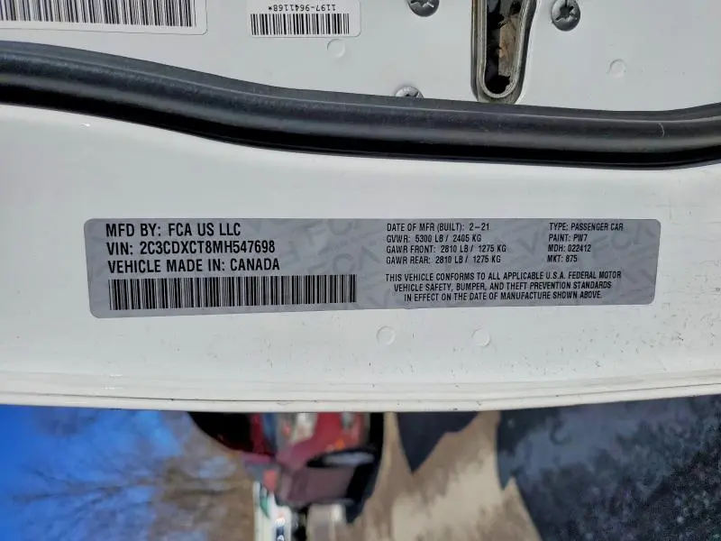 2021 DODGE CHARGER R/T  