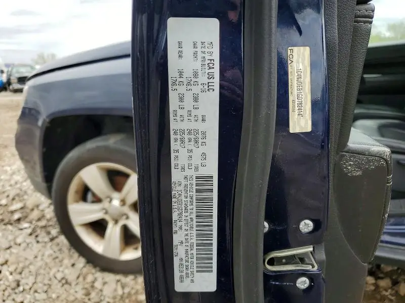 2016 JEEP COMPASS LATITUDE  