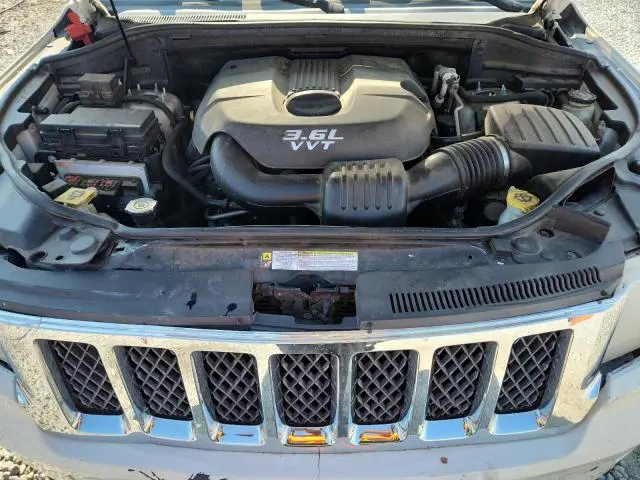 2012 JEEP GRAND CHEROKEE OVERLAND  