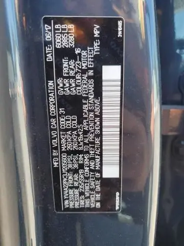 2018 VOLVO XC90 T6  