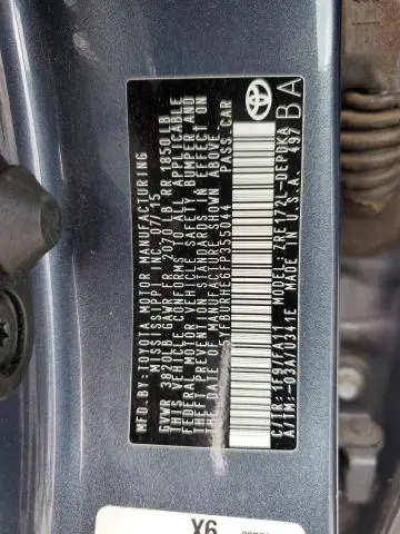2015 TOYOTA COROLLA L