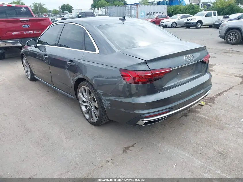 2022 AUDI A4 PREMIUM PLUS 45 TFSI S LINE QUATTRO S TRONIC
