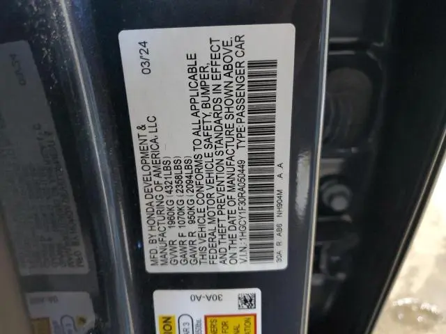 2024 HONDA ACCORD EX