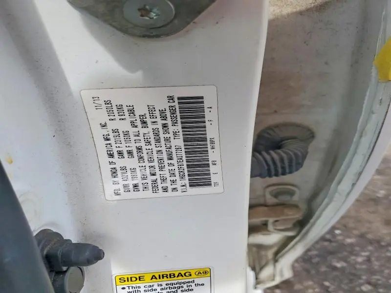 2014 HONDA ACCORD EXL  