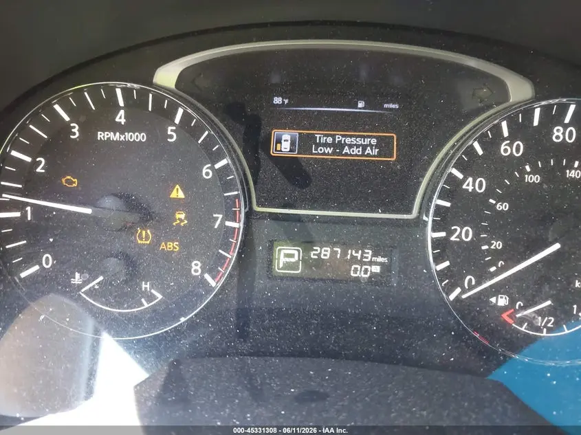 2015 NISSAN ALTIMA 2.5 S