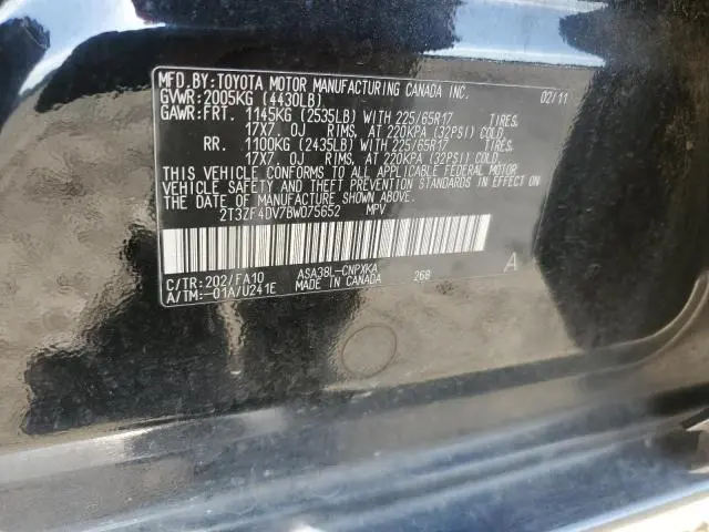 2011 TOYOTA RAV4   