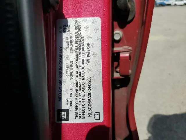 2020 CHEVROLET SPARK 1LT  