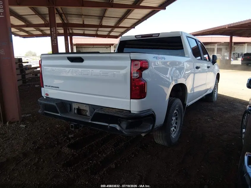 2024 CHEVROLET SILVERADO 1500 4WD  SHORT BED WT