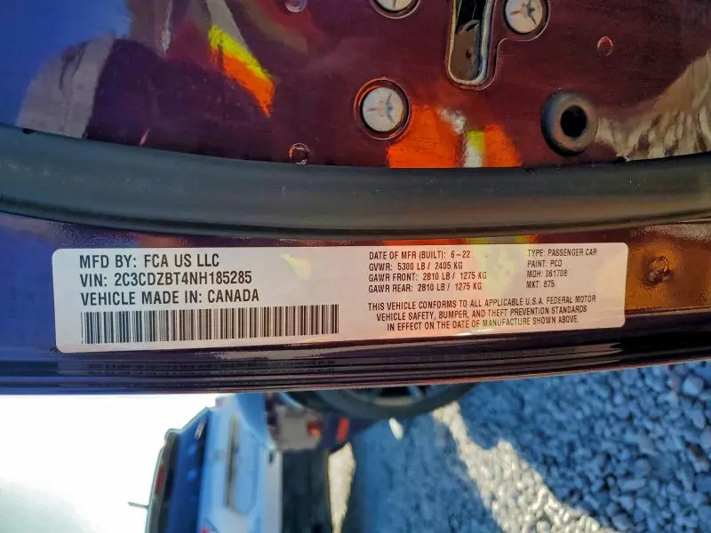 2022 DODGE CHALLENGER R/T  