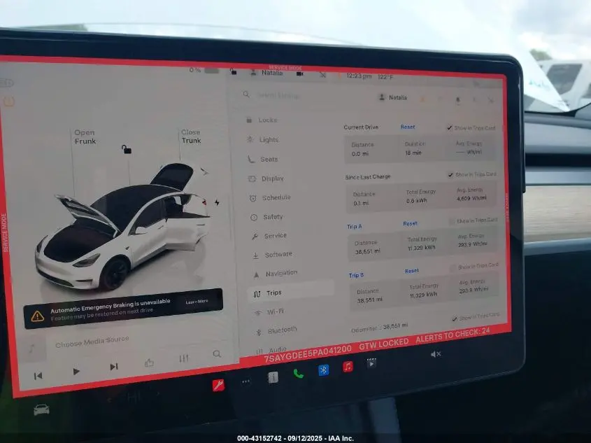 2023 TESLA MODEL Y AWD/LONG RANGE DUAL MOTOR ALL-WHEEL DRIVE