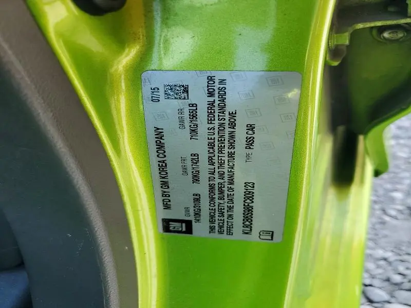 2015 CHEVROLET SPARK LS  