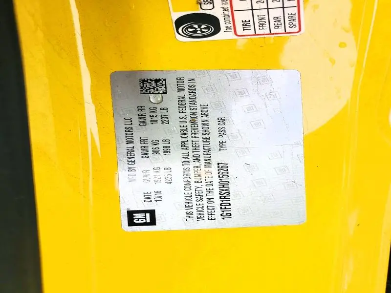 2017 CHEVROLET CAMARO LT  