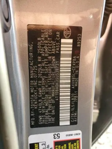 2025 TOYOTA CAMRY XSE  