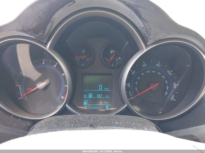 2012 CHEVROLET CRUZE 2LT