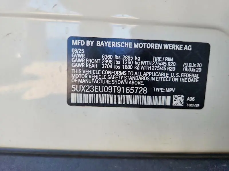 2026 BMW X5 XDRIVE40I  