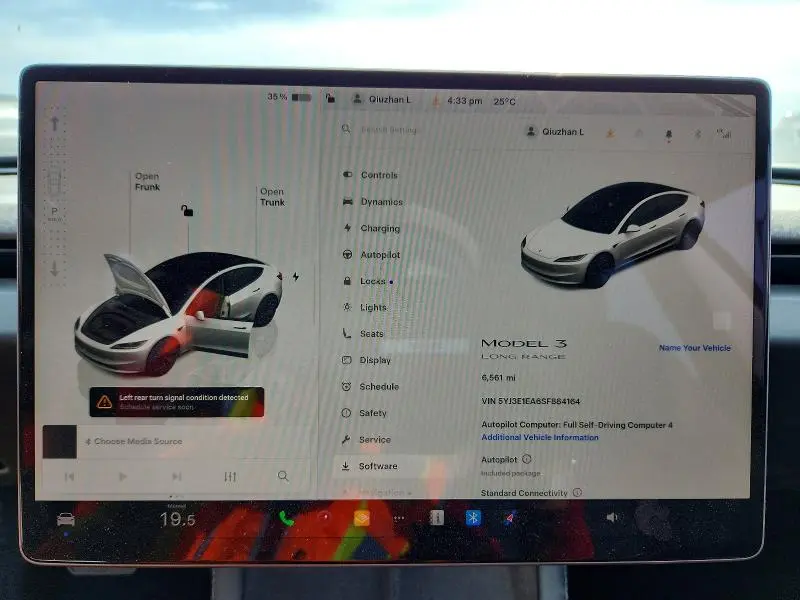 2025 TESLA MODEL 3   
