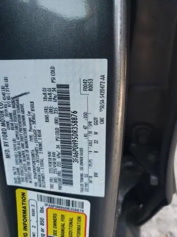 2013 FORD FUSION SE  