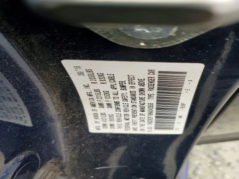 2017 HONDA ACCORD SPORT SPECIAL EDITION  