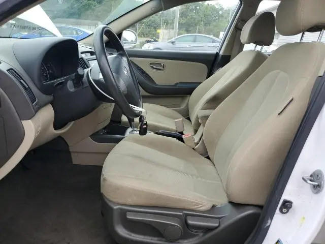 2010 HYUNDAI ELANTRA BLUE  
