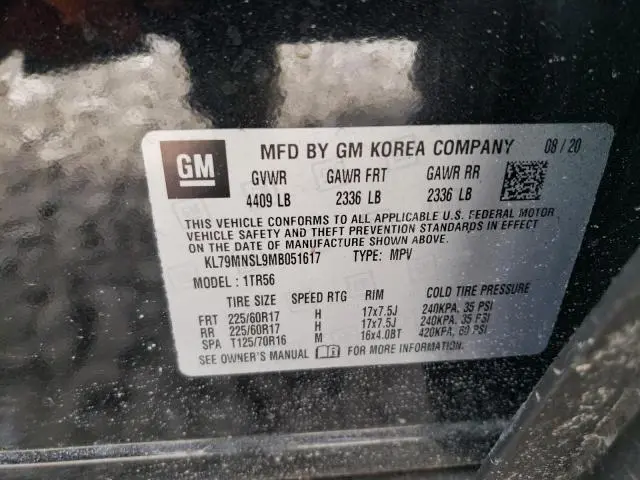 2021 CHEVROLET TRAILBLAZER LS  