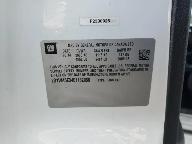 2014 CHEVROLET IMPALA LIMITED LS  