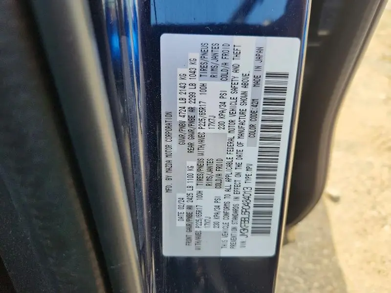 2024 MAZDA CX-5 SELECT  